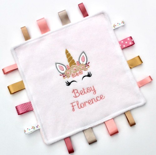 Comforter personalised taggy - personalised,