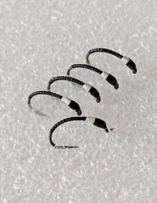 5 x Black White Vicar Trout