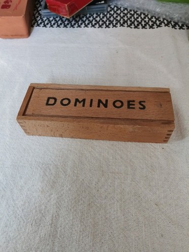 Dominoes wooden box uk - a,