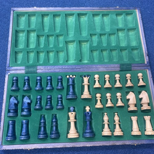 Handmade blue chess - handmade,