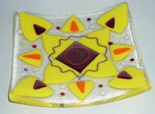 BRIGHT COLOURED YELLOW RED