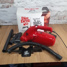 DIRT DEVIL Hardy Clean Model DD140 Hand Held Vacuum Cleaner Red