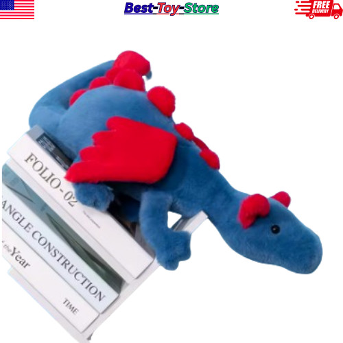 50cm blue red dragon - blue, toy