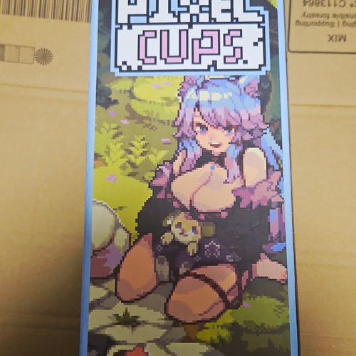 Silvervale pixel cups - pixel, metal