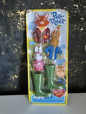 Cbeebies Peter Rabbit Finger Puppets Figures Set - New