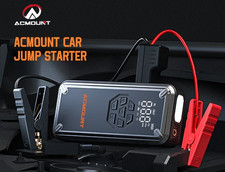 Car Jump Starter Auto Battery Booster LED Power Bank Pack with air compressor