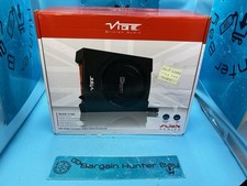 *SEE DESC* VIBE 10 INCH UNDERSEAT SUBWOOFER SLICK BASS SLIM POWERFUL 540 WATTS