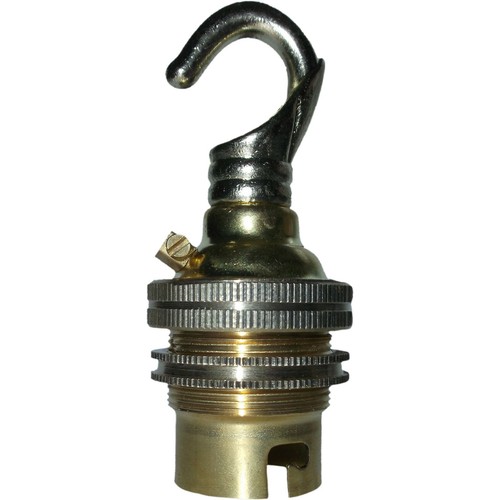 B22 earthed lampholder - b22, with
