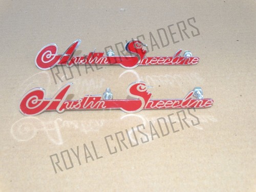 New austin sheerline badges - sheerline,