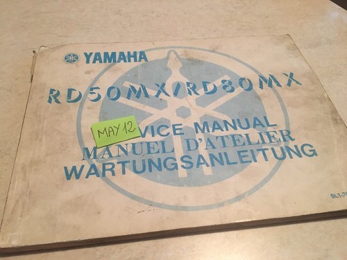 Yamaha rd50mx rd80mx - rd80mx, rd
