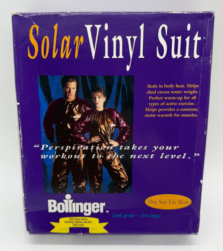 Bollinger solar vinyl suit - bollinger,