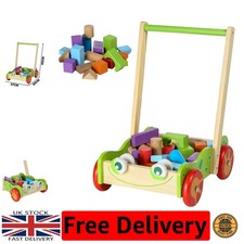 Safe & Colorful Wooden Baby