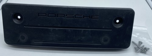 Front bumper license plate