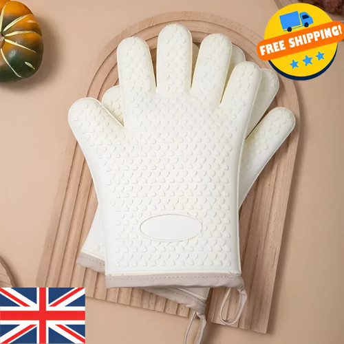 Heat resistant oven gloves - resistant,