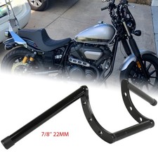 For Yamaha Virago XV250 XV750 XV1100 Motorcycle 22mm 7/8" Z Bars Handlebar Black