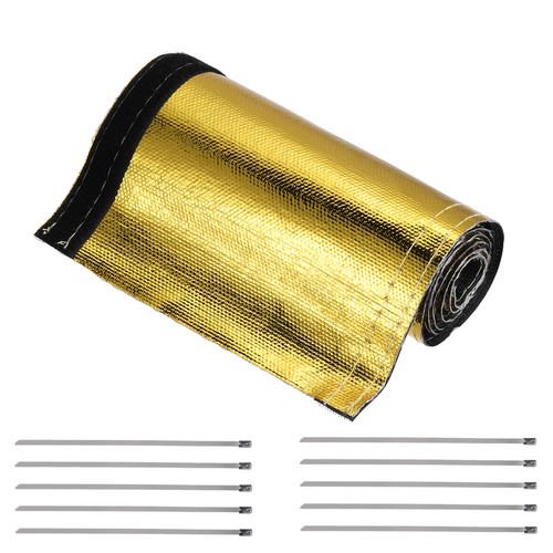 Heat shroud sleeve aluminized - heat,