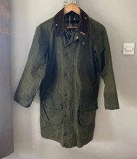 BARBOUR Vintage Green Wax