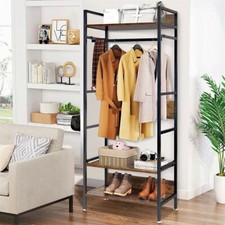 Clothes hanging rail open - hanging,