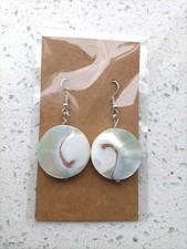 Nautilus shell earings