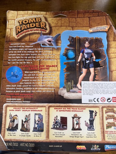 Lara croft set 1999 sealed - set, in