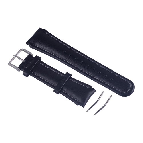 22mm leather watchband - pu,