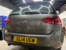 VW Golf Mk7 TDI TSI GTI Rear Bumper Limestone Grey LA7N 5G6807417APGRU 2014