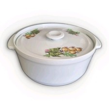 Vintage Porcelain Soup Suace Tureen Pot Lid ALUMINITE FRUGIER LIMOGES FRANCE