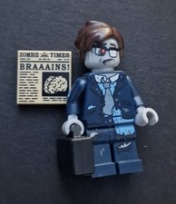Lego Minifigure Zombie Buisness Man With Accessories CMF