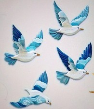4 FLYING SEAGULLS 2D (Flat)