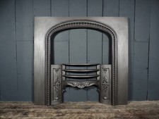 Original Antique Regency Late Georgian Cast Iron Fireplace (PK878)