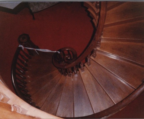 1970s ornate wooden - ornate, spiral