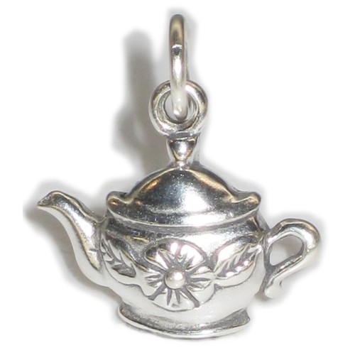Teapot sterling silver - teapot,