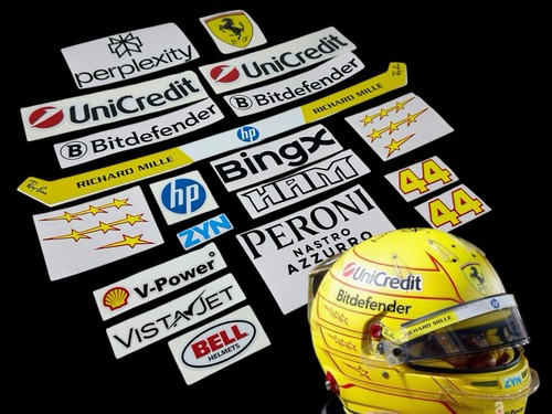 Motorsport helmet stickers - motorsport,