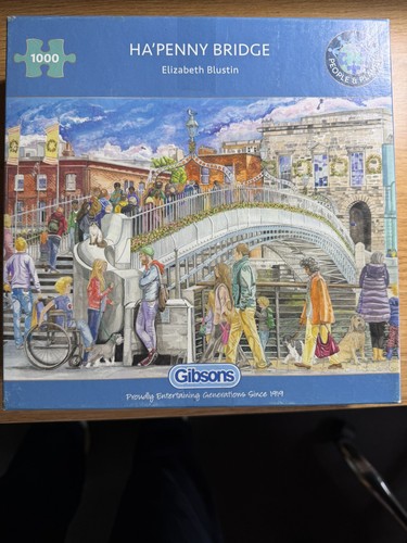Penny bridge 1000pc - ha’penny,