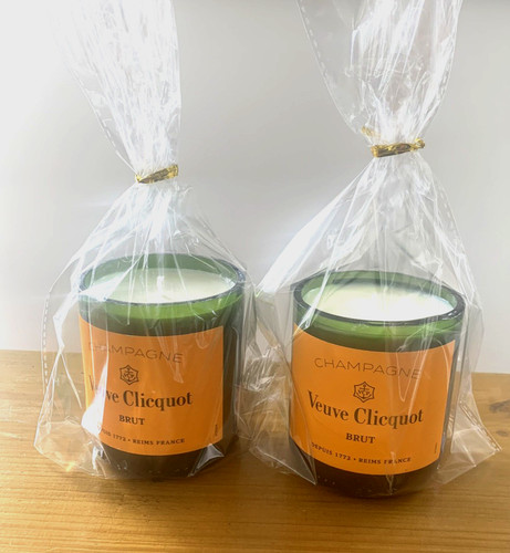 Pair upcycled veuve - (x2),