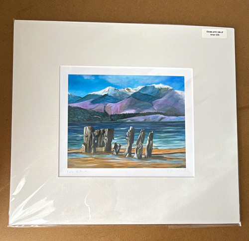 Isle arran giclée print - arran,