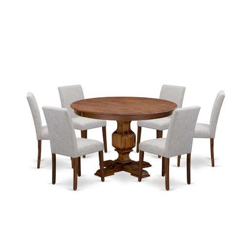 East west furniture pc - east, 7-pc