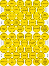 Spice & Herb Jar Labels