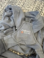 Caboo Close Baby Carrier Organic Cotton, Grey Suitable For Baby 2.27 To 14.55kg