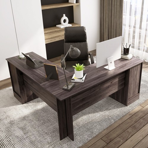 Computer desk with drawers and - with,