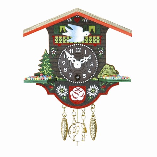 Black forest clock swiss - clock, house