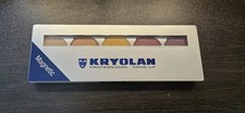 Kryolan Shades Eyeshadow Palette 5 Colour Mexico City Iridescent Magnetic Case 