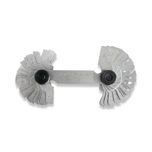 Thread pitch gauge measuring - pitch,