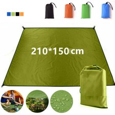 Camping Tarp Tent Hammock Rain Fly Waterproof Shelter Outdoor Hiking Mat