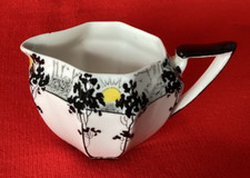 SHELLEY ENGLAND TALL TREES SUNSET 11479 RD 723404 2 1/8" SMALL MINI MILK JUG A/F