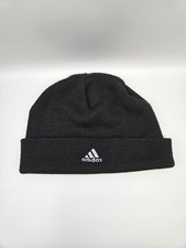 Vintage 2005 Adidas Knit Woolly Hat Adult Black