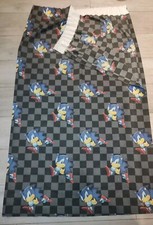?Rare Sonic The Hedgehog games 90s Original 1990s Curtains fabric sega
