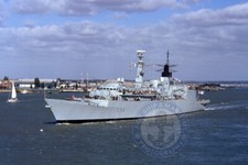 British Navy Type 22 frigate  HMS BRAVE F94 6x4 (10x15) Photograph