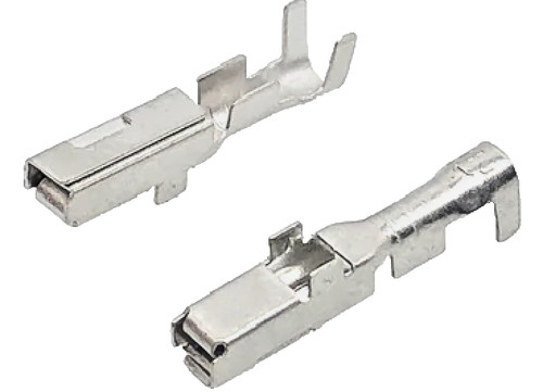 2mm female crimp connectors - female,