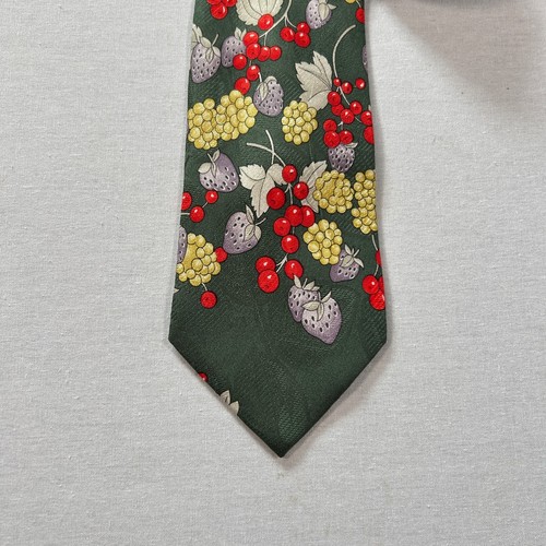Leonard paris vintage silk tie - paris,